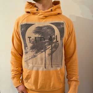 Orange Tidal Sweatshirt Palm tree